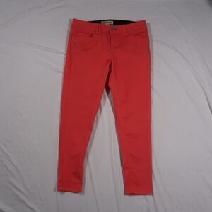 Democracy Women's Size 10 Ab Technology Jeans Ankle Skinny Pink B1304PEXX